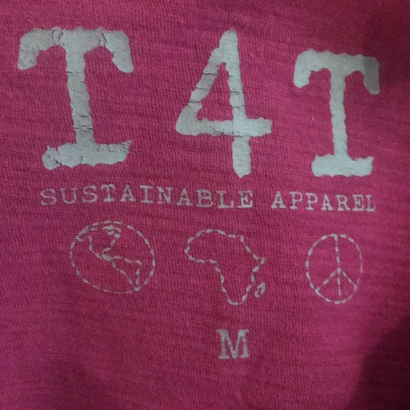 T4T sustainable apparel tank w/sequins beads M GUC - Picture 3 of 4